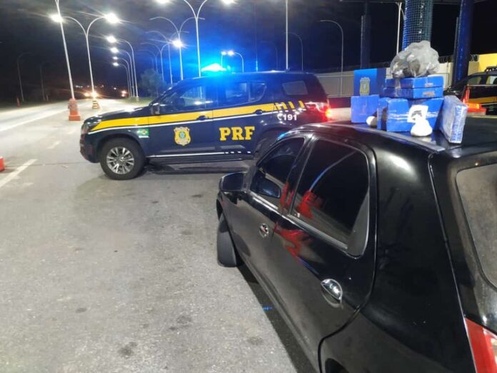 PRF apreende pacotes de drogas em São Mamede