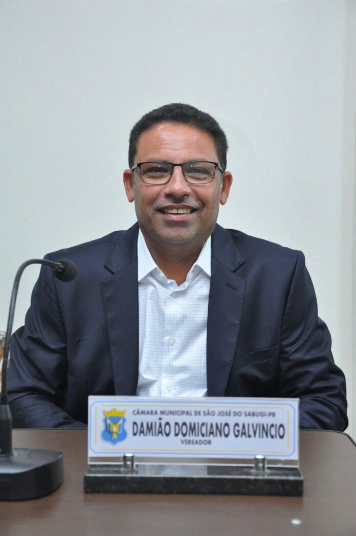Junior Galvíncio é eleito presidente da Câmara de vereadores de São José do Sabugi/PB para o biênio 2023/2024