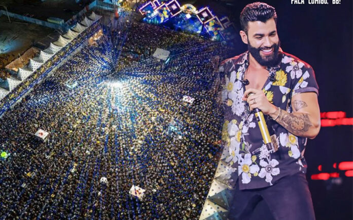 80 mil pessoas comparecem a 2ª noite de São João em Patos e bate recorde de público