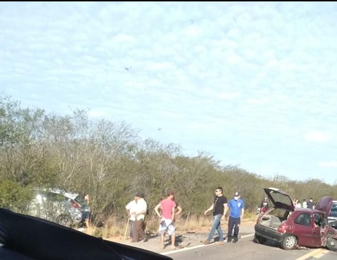 Acidente na manhã desta quinta(2) entre Juazeirinho e Soledade