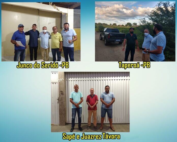 Na Paraíba a cada dia que passa, o deputado Inácio Falcão vem aumentando suas bases eleitorais