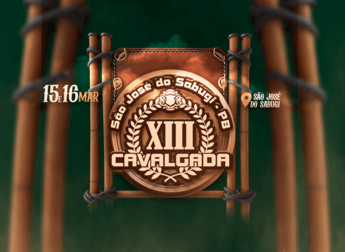 13ª Cavalgada de São José Acontecerá nos Dias 15 e 16 de Março em São José do Sabugi