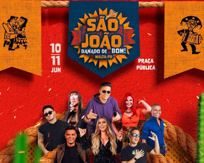 Prefeitura de Malta divulga programação do SÃO JOÃO 2022