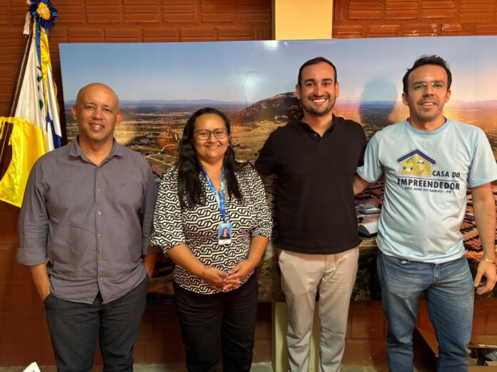 São José do Sabugi recebe equipe técnica do SEBRAE para fortalecer ações de empreendedorismo local