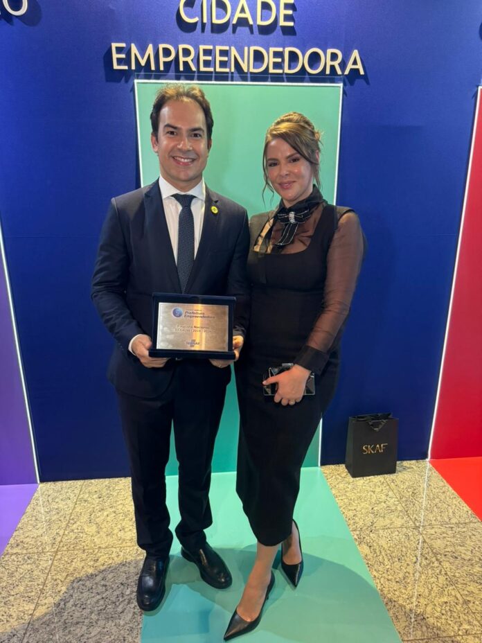 Prefeito Segundo Domiciano representa São José do Sabugi em etapa nacional do Prêmio Sebrae Prefeitura Empreendedora