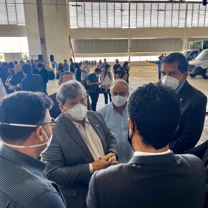 Deputado Estadual Inácio Falcão acompanhou ao lado do governador João Azevedo fruto de convênio com o Governo federal, beneficiará 84 municípios