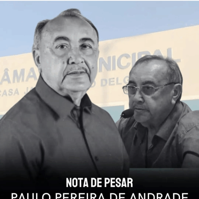 Câmara de Vereadores de São José do Sabugi emite nota de pesar pela Morte do Vereador Paulo Andrade