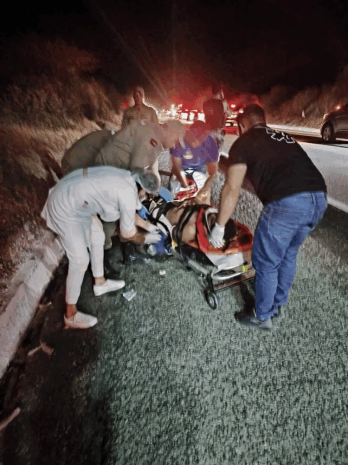 Policiais agem rápido e evita motoqueiro de morrer queimado durante grave acidente na BR-230 em Juazeirinho. Confira as imagens