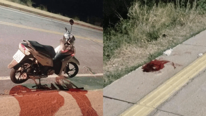 Acidente grave deixa motociclista ferido na Alça Sudeste, em Patos (PB), neste domingo (1º)