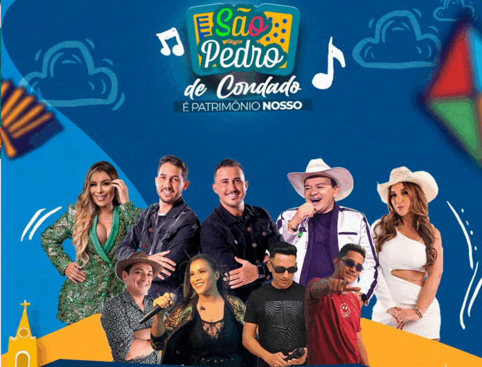 Confira a Programação do São Pedro de Condado 2023