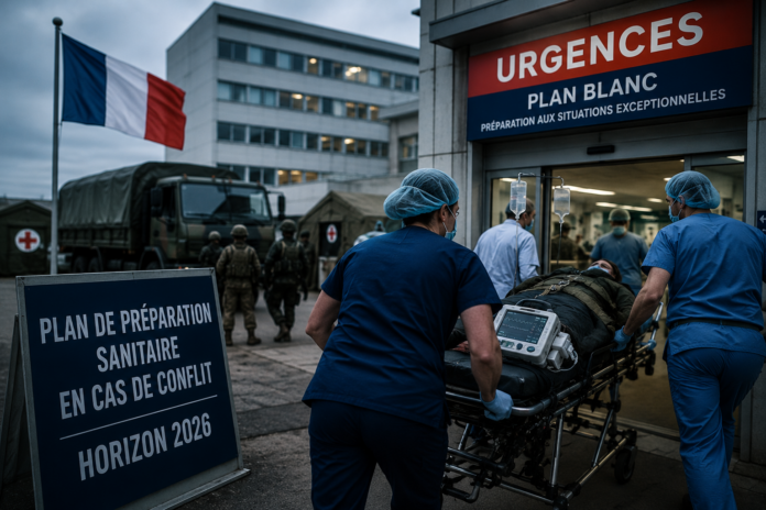 França pede que hospitais se preparem para possível guerra até 2026