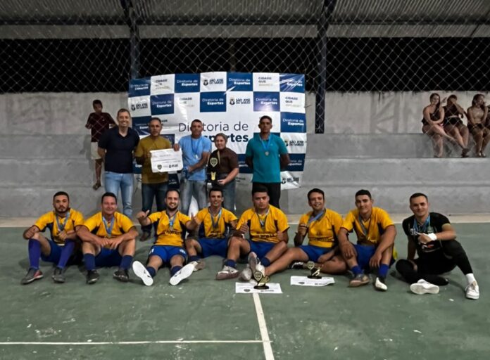 Central do Riacho da Serra, campeão do Campeonato Municipal Rural de Futsal de São José do Sabugi