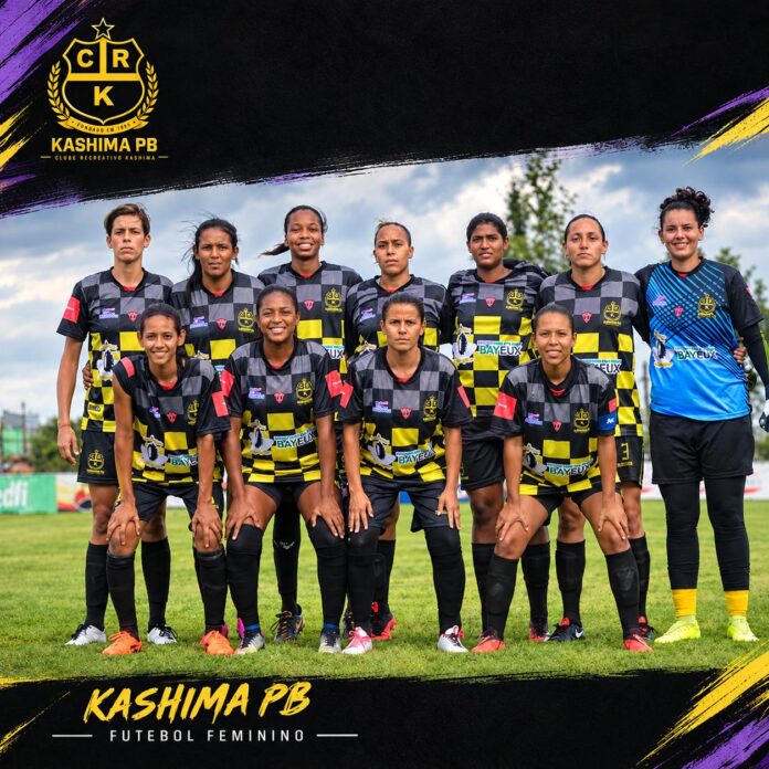 Time do Kashima, clube do Campeonato Paraibano de Futebol Feminino