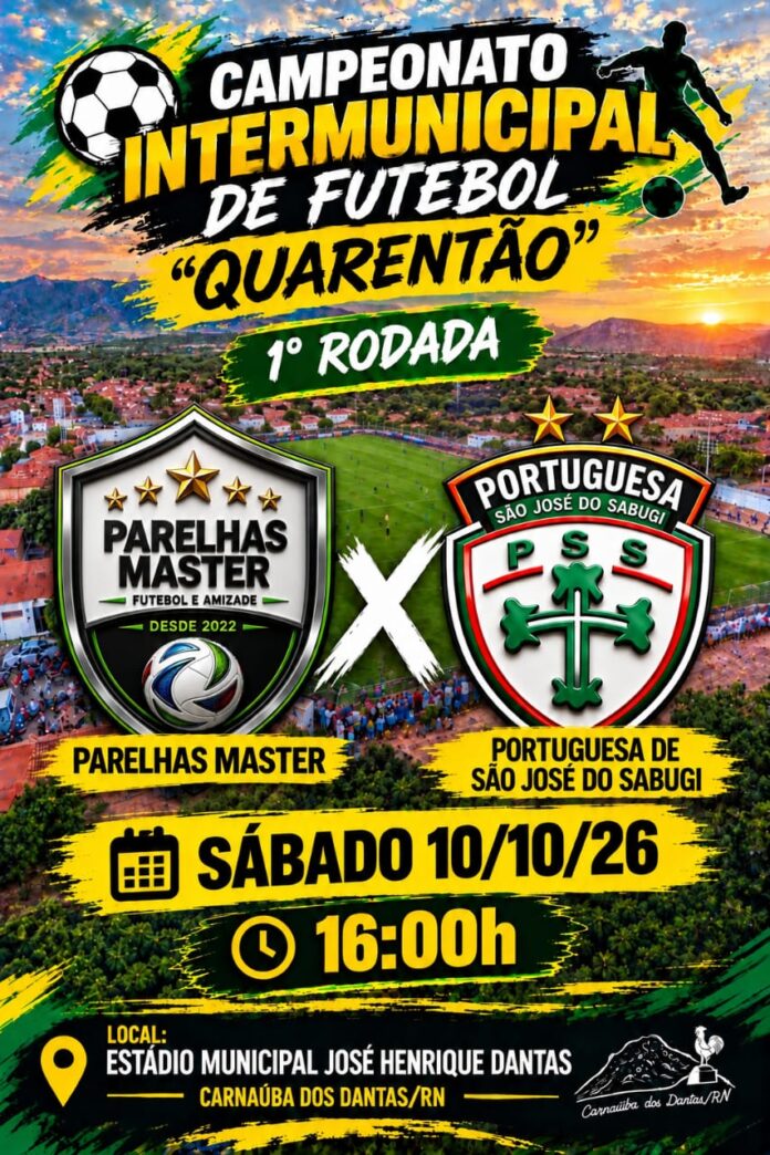 Portuguesa de São José do Sabugi estreia no Intermunicipal de Futsal 40 em Carnaúba dos Dantas
