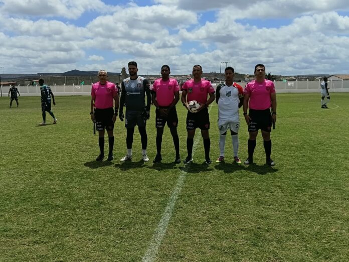 Jogadores do Santa Rita/Itapororoca FC em campo após vitória por 6x0 sobre a Picuiense no Paraibano 2ª Divisão 2026
