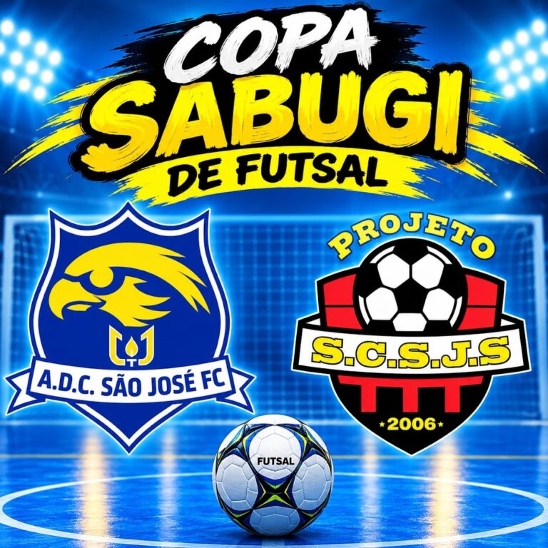São José do Sabugi será representado na 4ª Copa Sabugi de Futsal